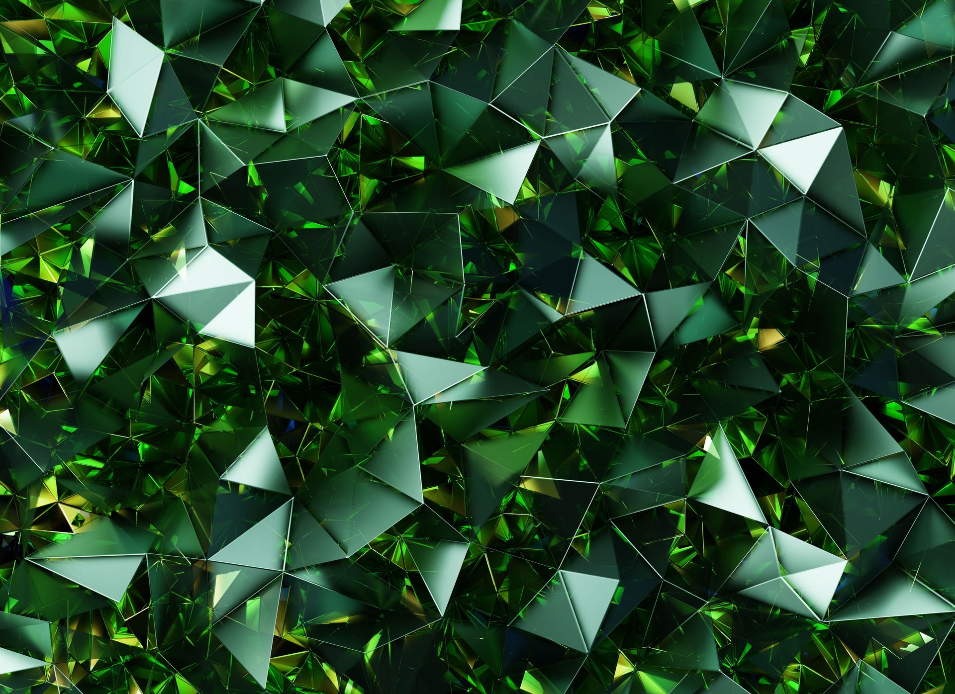 Luxury Abstract Realistic Green Texture Reflection Close Up Background 3D rendering